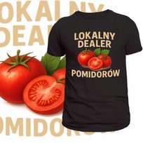 KOSZULKA DLA SPRZEDAWCY POMIDORÓW POMIDOR ŚMIESZNY NADRUK DEAL PREZENT XXL