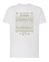 Koszulka dla Syna Miłość Rodzica Personalizowana Życzenia Biały XL