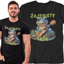 Koszulka dla TATY Żajebisty TATA prezent na jego dzień tshirt NADRUK Meeboo