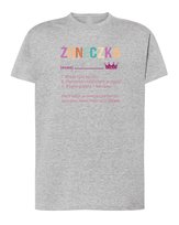 Koszulka dla Żony Personalizowana Śmieszna Żonka Szara M