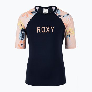 Koszulka do pływania dziecięca ROXY Rash Vest granatowa ERGWR03285-MDR8 14 (XL) - Roxy