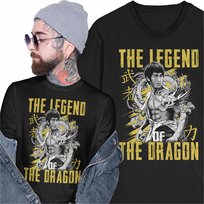 Koszulka Dragon: The Bruce Lee Story Film Biografia Sztuki Walki Smok