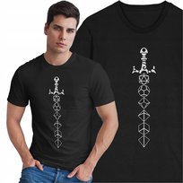 Koszulka Dungeons And Dragons Miecz Kości Gra Prezent Dla Gracza Gry