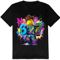 KOSZULKA DZIECIĘCA 67 SIX SEVEN VIRAL ROBLOX DLA DZIECKA PREZENT 134-140