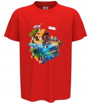 Koszulka dziecięca dla gracza Minecraft T-shirt dziecięcy