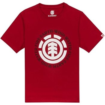Koszulka dziecięca Element Seal t-shirt bawełniany czerwony-128 - Element