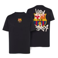 Koszulka dziecięca FC Barcelona 03 Czarny 9-11