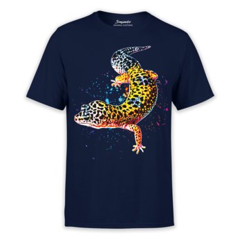 Koszulka dziecięca gekon lamparci-140 - 5made