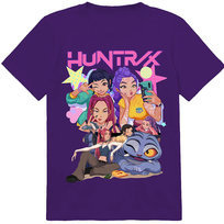 KOSZULKA DZIECIĘCA KPOP DEMON HUNTERS HUNTRIX DLA DZIECKA PREZENT 128