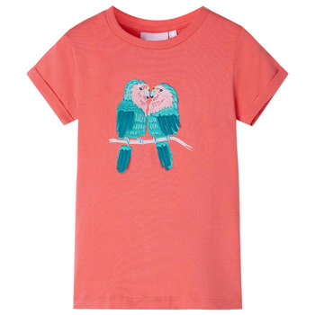 Koszulka dziecięca Papugi koralowa 104 (3-4 lata) - Inna marka