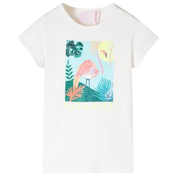 Koszulka dziecięca Paradise Flamingo 104 ecru - Zakito Europe