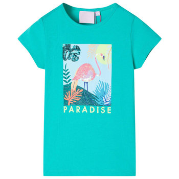 Koszulka dziecięca PARADISE miętowa 116 (5-6 lat) - Zakito Europe