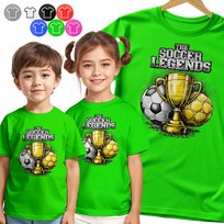 KOSZULKA DZIECIĘCA T-SHIRT - LEGENDA FUTBOLU - PUCHAR DLA CHŁOPCA - 3XS Inna marka