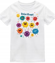 Koszulka dziecięca w kropki na Dzień kropki do przedszkola T-shirt