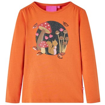 Koszulka dziecięca wiewiórka palony pomarańcz 128 - Zakito Europe
