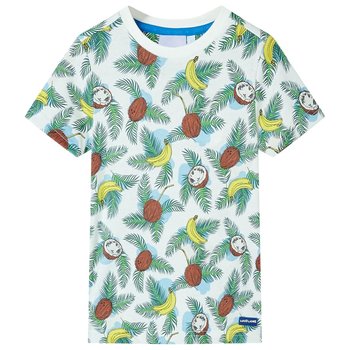 Koszulka dziecięca z krótkimi rękawami, kolorowa, 140 - vidaXL