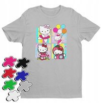 Koszulka Dziecięca Z Nadrukiem Hello Kitty Kot Dla Dziewczynki -Xs 110-116 Inna marka