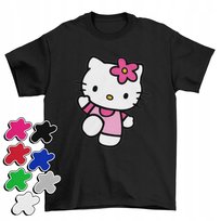 Koszulka Dziecięca Z Nadrukiem Hello Kitty Kot Dla Dziewczynki -Xxs 98-104 Inna marka