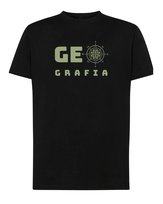 Koszulka Dzień Nauczyciela Geografia Kompas Prezent Czarny L