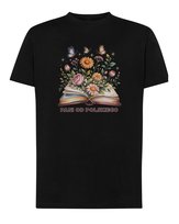 Koszulka Dzień Nauczyciela Nauczycielka Polskiego Prezent Czarny XL