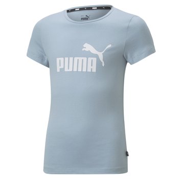 Koszulka dziewczęca Puma ESS LOGO niebieska 58702979-128 - Puma