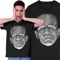 Koszulka Frankenstein Potwór Gothic Horror Nauka Etyka Eksperyment