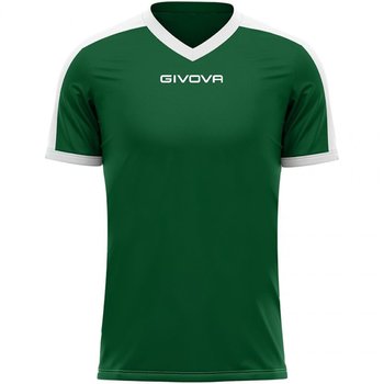 Koszulka Givova Revolution Interlock M MAC04 (kolor Biały. Zielony, rozmiar 2XS) - Givova