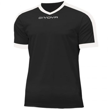 Koszulka Givova Revolution Interlock MAC04 (kolor Biały. Czarny, rozmiar 2XS) - Givova