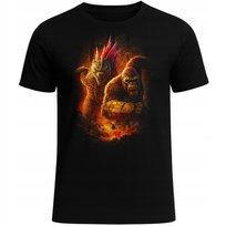 KOSZULKA GODZILLA KING KONG NADRUK 3D FILM POTWORY PREZENT S