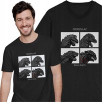 Koszulka Godzillaz Gorillaz Godzilla Japonia Muzyka Rock Hip Hop