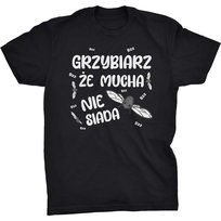 Koszulka Grzybiarz Że Mucha Nie Siada Prezent