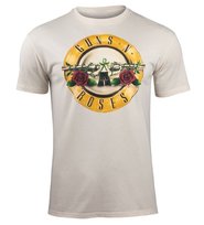 koszulka GUNS N' ROSES - LOGO kremowa-XL Inna marka