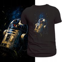 KOSZULKA GWIEZDNE WOJNY STAR WARS FILM NADRUK HD T-SHIRT NA PREZENT XL Szumila