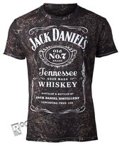 koszulka JACK DANIELS - ACID WASHED VINTAGE-XS Inna marka