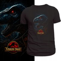 KOSZULKA JURASSIC PARK DINOZAUR FILM NADRUK HD T-SHIRT NA PREZENT 3XL Szumila