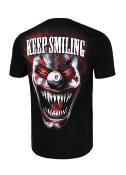 Koszulka KEEP SMILING Czarna XXL