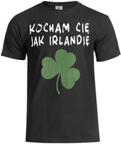 koszulka KOBRANOCKA - KOCHAM CIĘ JAK IRLANDIĘ-XS Inna marka