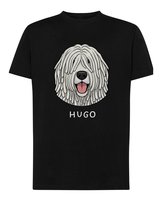 Koszulka Komondor Personalizowana Pupil Pies Prezent Czarny XL