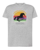 Koszulka Koń Piękno Szara M