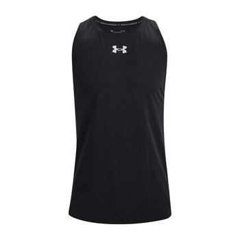 Koszulka koszykarska męska Under Armour Baseline Cotton Tank 003 czarna 1361901-003 XL - Under Armour