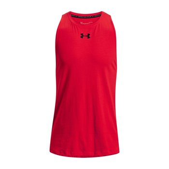 Koszulka koszykarska męska Under Armour Baseline Cotton Tank 601 czerwona 1361901-601-LG M - Under Armour