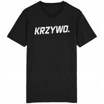 Koszulka Krzywo Parodia Logo Prezent GILDAN