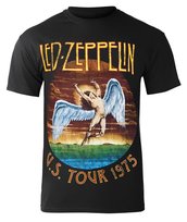 koszulka LED ZEPPELIN - USA TOUR 1975-M Inna marka