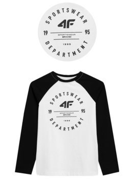 Koszulka longsleeve 4F biały - 4F