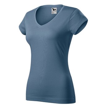 Koszulka Malfini Fit V-neck W (kolor Granatowy, rozmiar M) - MALFINI