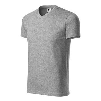 Koszulka Malfini Heavy V-neck M (kolor Szary/Srebrny, rozmiar 3XL) - MALFINI
