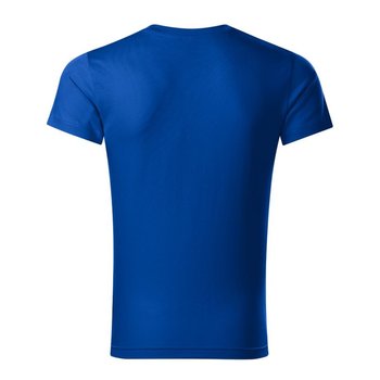 Koszulka Malfini Slim Fit V-neck M MLI-146 (kolor Niebieski, rozmiar 3XL) - MALFINI