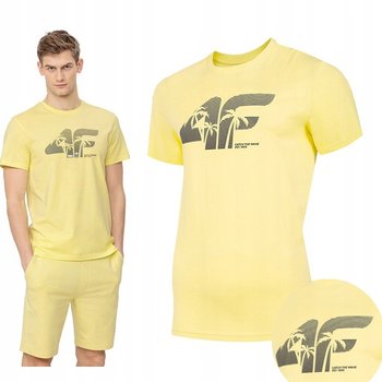 Koszulka Męska 4F Sportowa T-Shirt Bawełna L - 4F