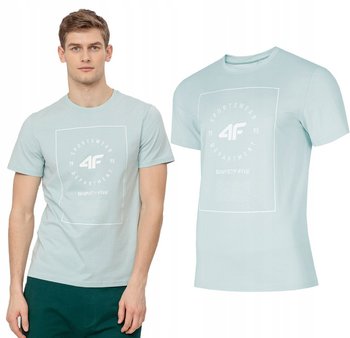 Koszulka Męska 4F Sportowa T-Shirt Bawełna L - 4F