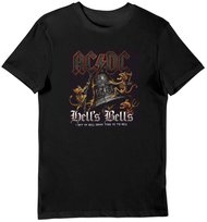 Koszulka męska ACDC Hells Bells czarna L KozakNadruki